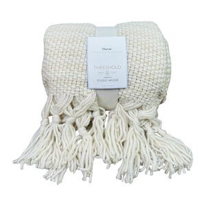 Threshold x Studio McGee Tassel Throw - 50” x 60”